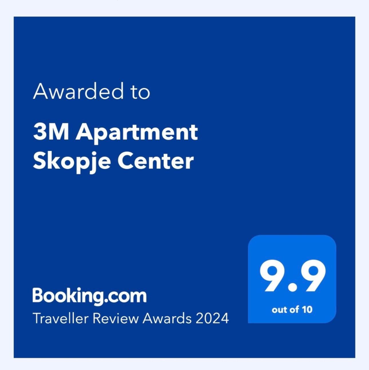 3M Apartment Skopje Center Eksteriør billede